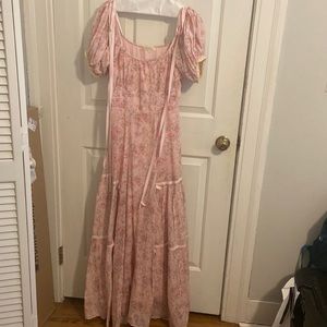 LoveShackFancy Pink Summer Dress